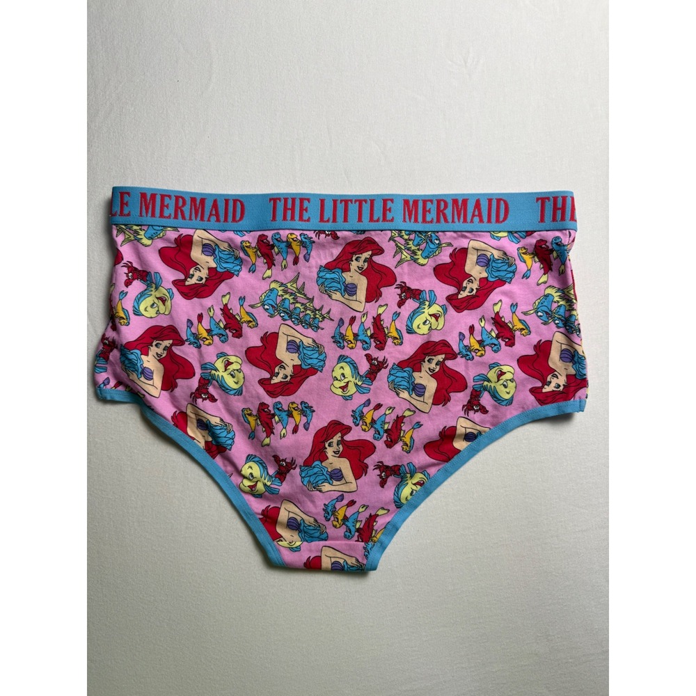 Torrid Disney The Little Mermaid Ariel Brief Panty Pink Blue Size 0-2525